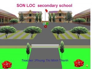 SON LOC secondary school Teacher Phung Thi Minh