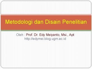 Prof edy meiyanto