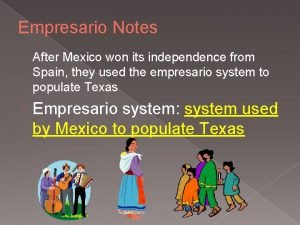 Empresario acrostic poem