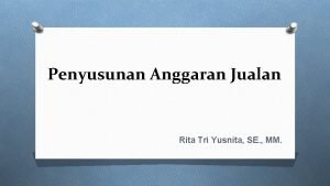 Ilustrasi penyusunan anggaran penjualan Ilustrasi penyusunan anggaran penjualan