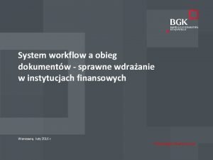 System workflow a obieg dokumentw sprawne wdraanie w