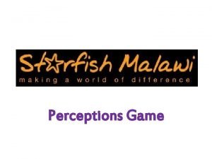 What does the word perception mean