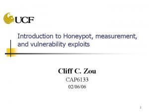 Honeypot introduction