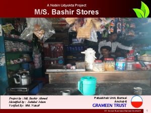 A Nobin Udyokta Project MS Bashir Stores Project