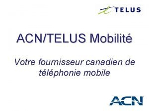 Acn telus