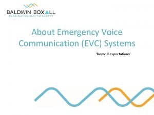 Evc system