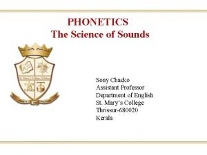 Sony chacko Sony chacko
