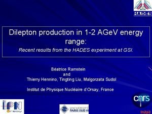 Dilepton production in 1 2 AGe V energy