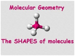 Molecular and electron geometry chart