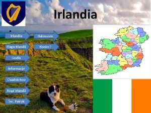 Irlandia Irlandia Haloween Flaga Irlandii Koniec Godo Informacje