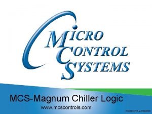 Mcs magnum controller