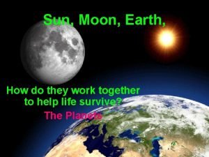 How the sun and moon work