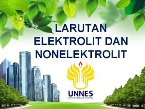 Perbedaan antara larutan elektrolit dan non elektrolit