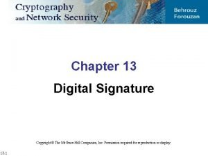 Digital signature forgery