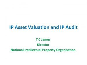 Ip valuation audit