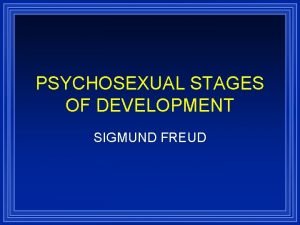 Oedipus complex which stage