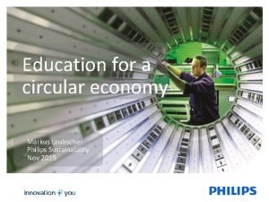Philips circular economy
