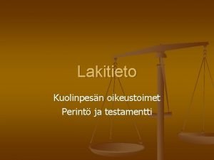 Perimysjärjestys lapseton