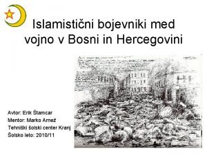 Islamistini bojevniki med vojno v Bosni in Hercegovini