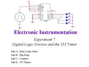 Electronique instrumentation