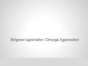 Ambulasyon egzersizleri