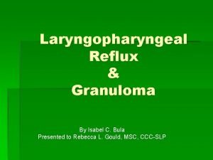 How to treat laryngopharyngeal reflux