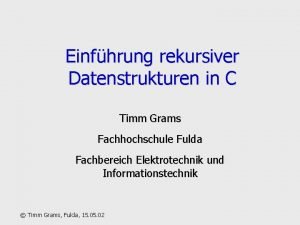 Timm grams