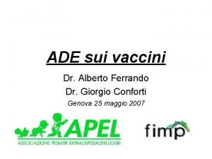 ADE sui vaccini Dr Alberto Ferrando Dr Giorgio