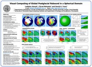 Visual Computing of Global Postglacial Rebound in a