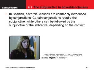 Spanish adverbial clauses