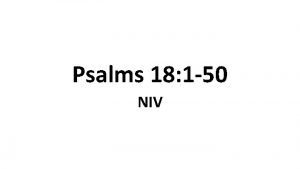 Psalms 18 1-2