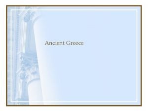 Geographic features of greece