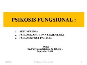 Psikosis akut