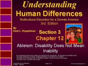 Understanding human differences 5th edition