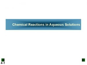 Redox reaction in alkaline medium