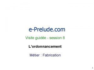 Eprelude