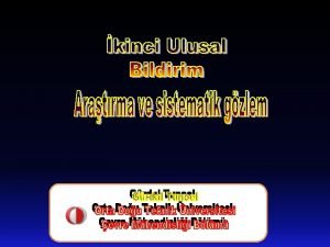 klim deiiklii politikalrnn odanda OB var iklim deiiklii