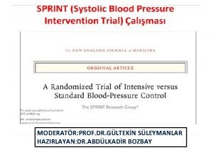 MODERATR PROF DR GLTEKN SLEYMANLAR HAZIRLAYAN DR ABDLKADR