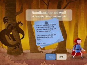 Gruwelijke rijmen roodkapje