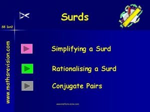 Conjugate pair of 2√5-5√2