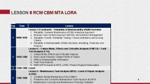 Rcm cbm