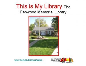 Fanwood memorial library