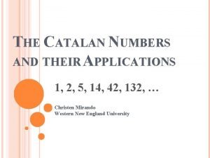 Catalan number