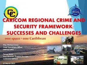 Caricom crime and security strategy
