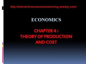 Weebly economics