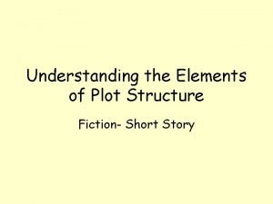 Elements of fiction plot diagram