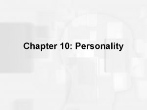 Cattell's 16 personality factors
