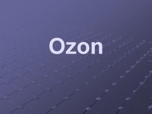 Ozonsfer