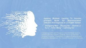 Applying Multitask Learning To Acousticphonemic Model For Mispronunciation