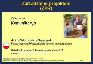 Protokół komunikacyjny w projekcie